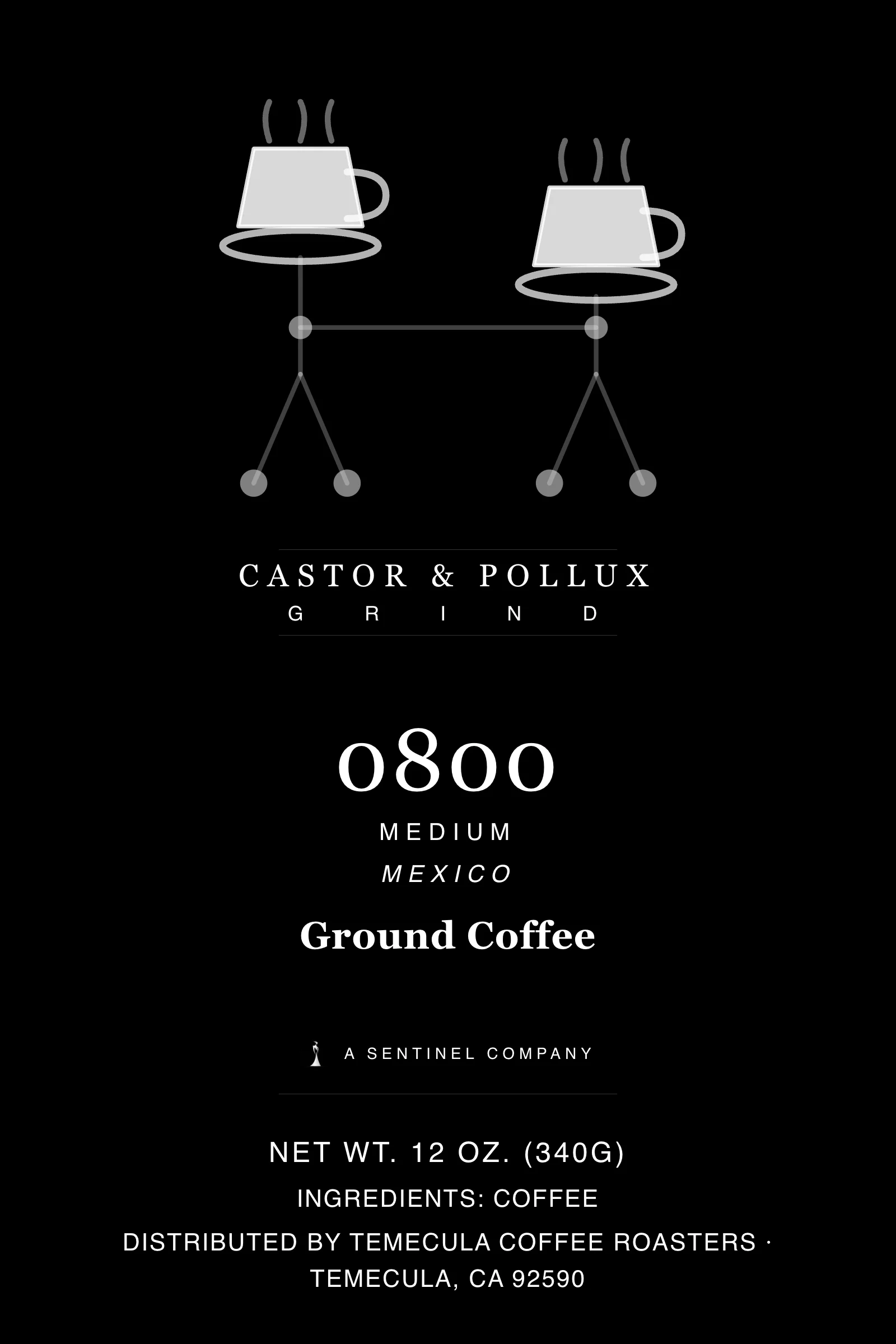 0800 label